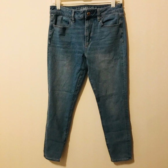 American Eagle Outfitters Denim - American Eagle Hi Rise Jeggings Skinny Jeans